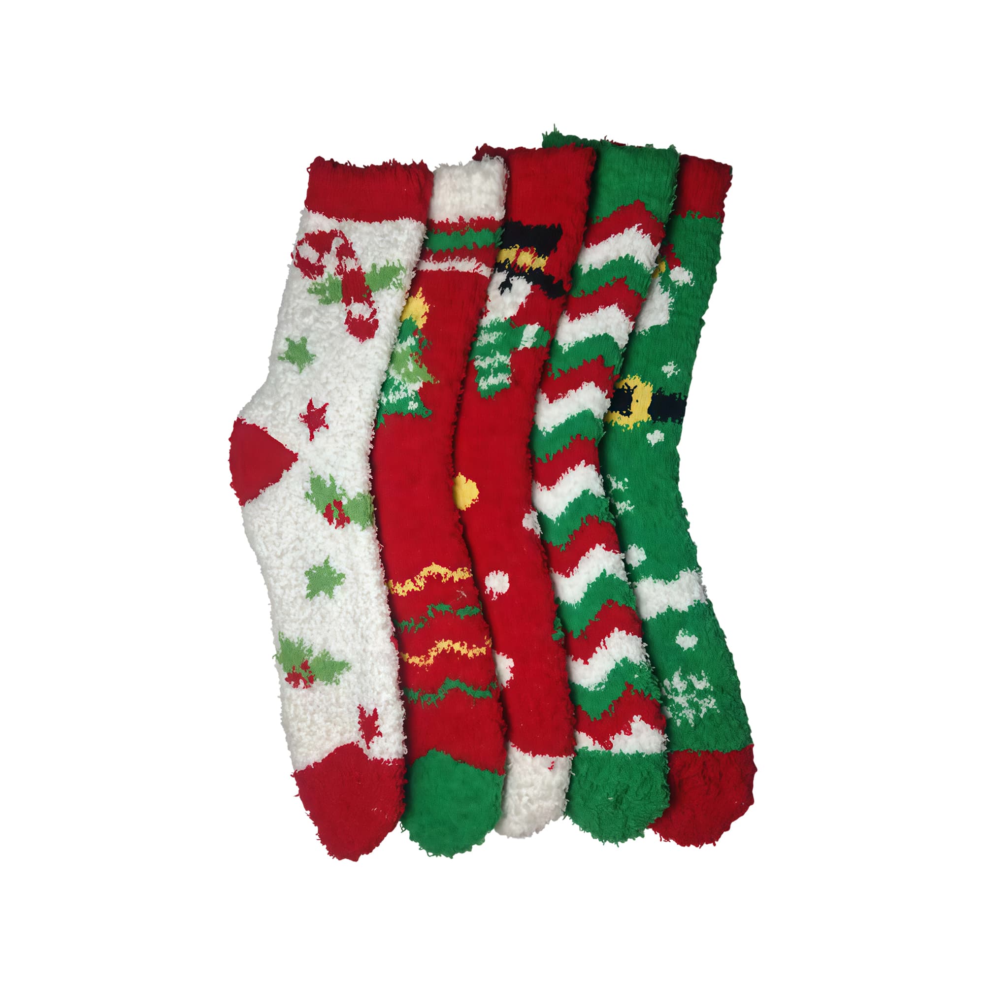 Red and Green Festive Patterns, view 1